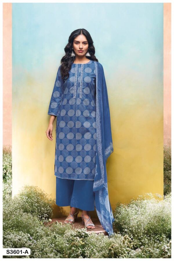 Ganga Nilakshi Cotton Printed Salwar Kameez Catalog Wholesale Collection - Image 2