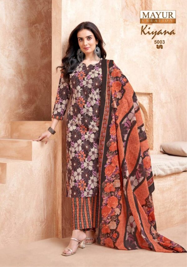Mayur Kiyana Vol 5 Cotton Dress Material Catalog Wholesale Collection - Image 2