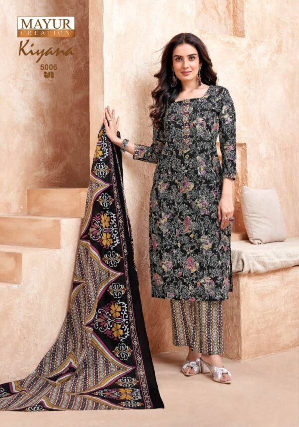 Mayur Kiyana Vol 5 Cotton Dress Material Catalog Wholesale Collection - Image 3