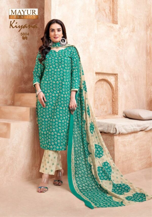 Mayur Kiyana Vol 5 Cotton Dress Material Catalog Wholesale Collection - Image 4