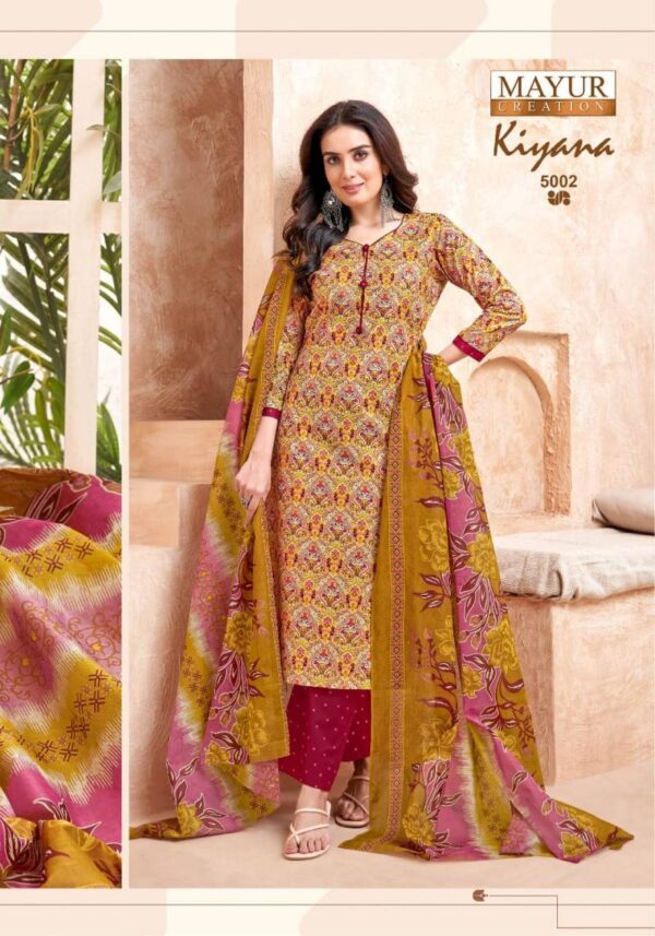 Mayur Kiyana Vol 5 Cotton Dress Material Catalog Wholesale Collection - Image 5
