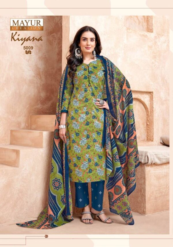 Mayur Kiyana Vol 5 Cotton Dress Material Catalog Wholesale Collection - Image 7