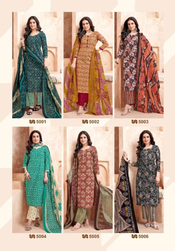 Mayur Kiyana Vol 5 Cotton Dress Material Catalog Wholesale Collection - Image 13