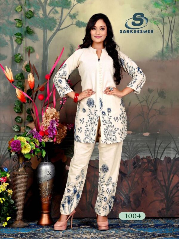 Sankheswer Roshni Vol 1 Flex Cotton Co Ord Set Catalog Wholesale Collection - Image 2