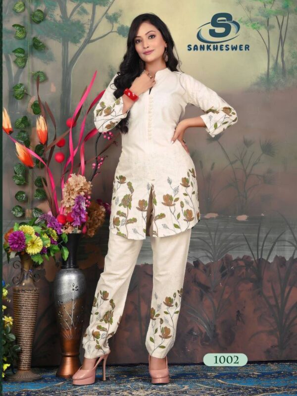 Sankheswer Roshni Vol 1 Flex Cotton Co Ord Set Catalog Wholesale Collection - Image 5