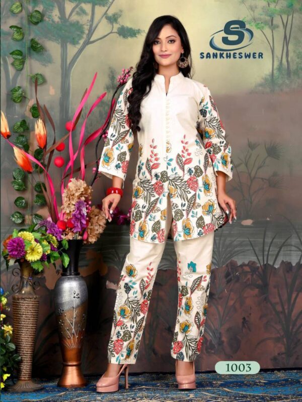 Sankheswer Roshni Vol 1 Flex Cotton Co Ord Set Catalog Wholesale Collection - Image 6