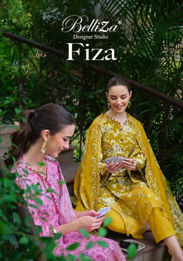 Belliza Fiza 865 Series Cotton Digital Printed Dress Material Catalog Wholesale Collection