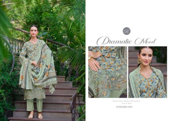 Belliza Fiza 865 Series Cotton Digital Printed Dress Material Catalog Wholesale Collection - Image 2