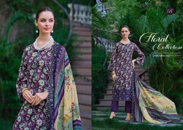 Belliza Fiza 865 Series Cotton Digital Printed Dress Material Catalog Wholesale Collection - Image 3