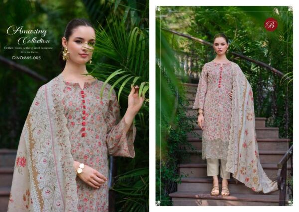 Belliza Fiza 865 Series Cotton Digital Printed Dress Material Catalog Wholesale Collection - Image 5