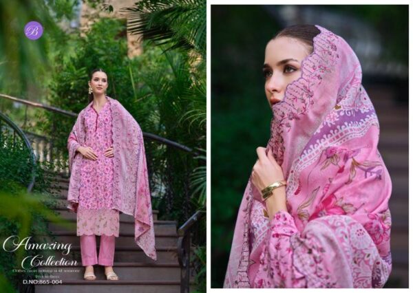 Belliza Fiza 865 Series Cotton Digital Printed Dress Material Catalog Wholesale Collection - Image 7