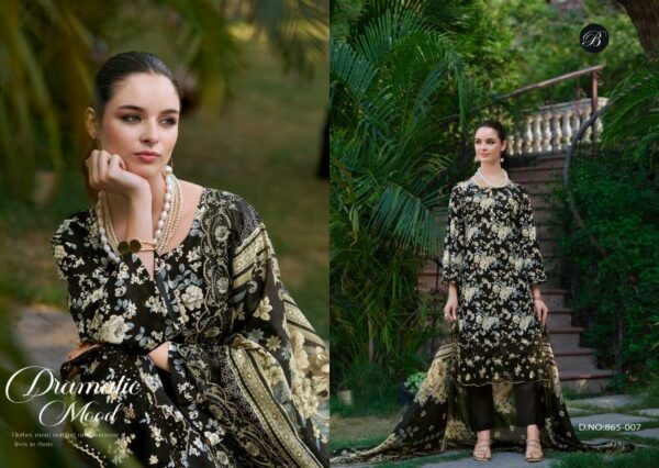 Belliza Fiza 865 Series Cotton Digital Printed Dress Material Catalog Wholesale Collection - Image 8