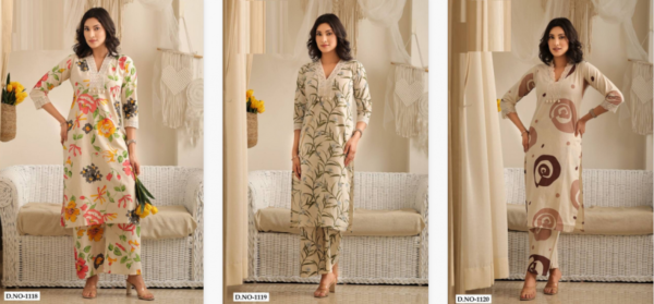 Lar 1118 To 1120 Cotton Flex Co Ord Set Catalog Wholesale Collection - Image 4