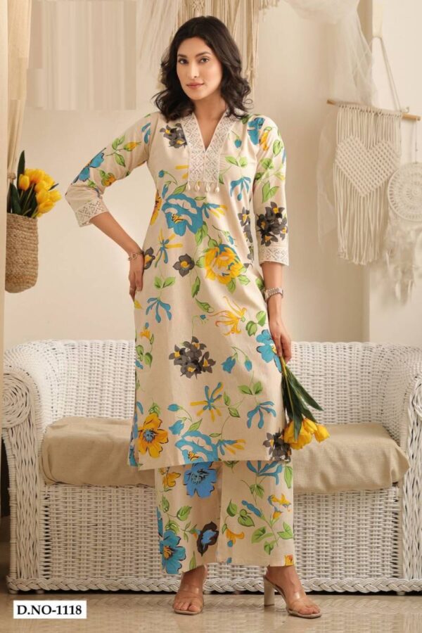 Lar 1117 To 1121 Cotton Flex Co Ord Set Catalog Wholesale Collection - Image 3