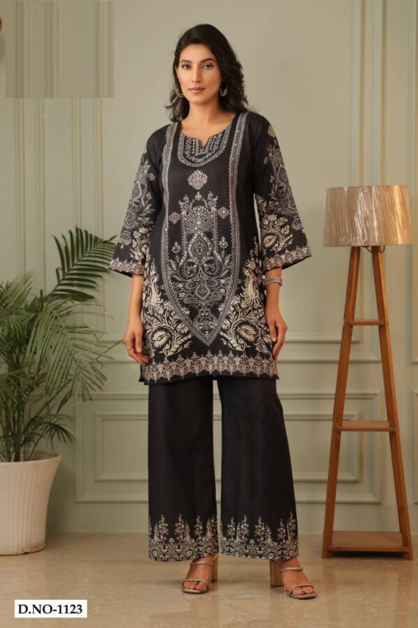 Lar 1122 To 1126 Linen Slub Readymade Catalog Wholesale Collection - Image 2