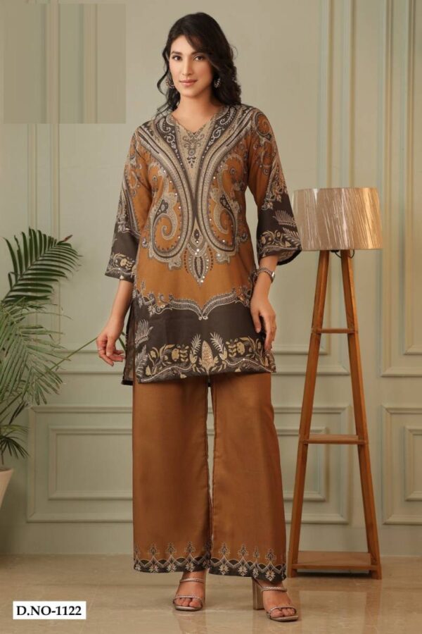 Lar 1122 To 1126 Linen Slub Readymade Catalog Wholesale Collection - Image 6