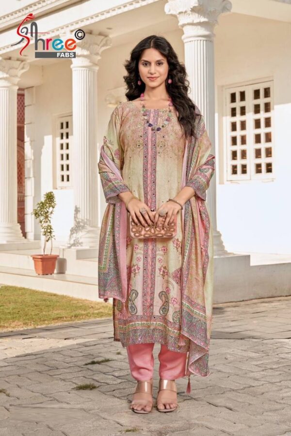 Shree Kt 244 Viscose Maslin Digital Salwar Suits Catalog Wholesale Collection