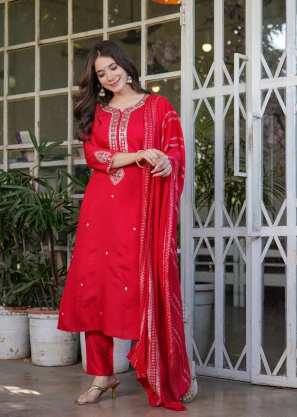 9star fashion Heer Vol 2 Designer Chanderi Embroidered Kurti Sets Catalog Wholesale Collection