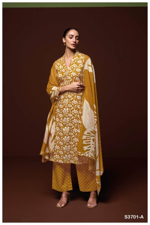 Ganga Jivika Cotton Printed Salwar Kameez Catalog Wholesale Collection - Image 2