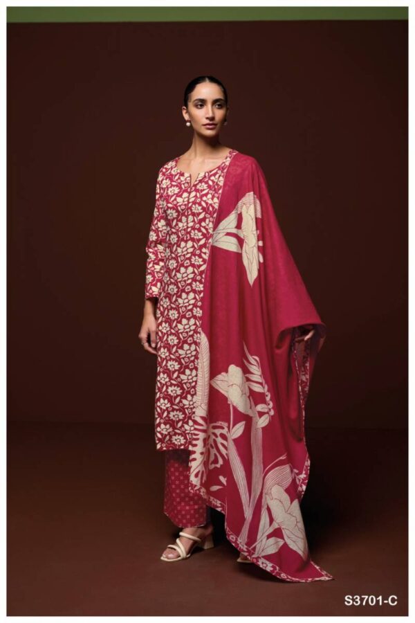 Ganga Jivika Cotton Printed Salwar Kameez Catalog Wholesale Collection - Image 4