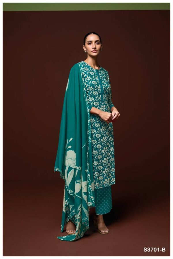 Ganga Jivika Cotton Printed Salwar Kameez Catalog Wholesale Collection - Image 5