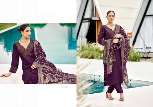 Lar Khwaish Vol 1 Dola Silk Fancy Salwar Kameez Catalog Wholesale Collection - Image 2