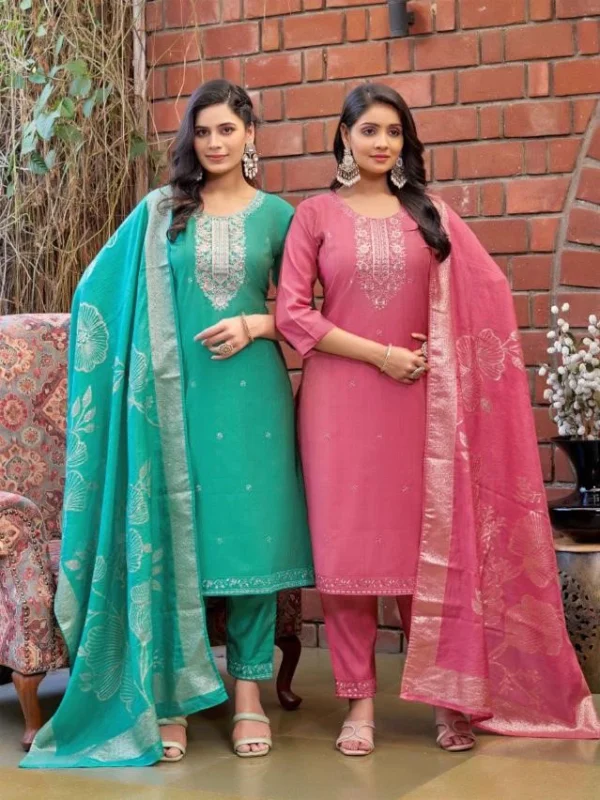 Naisha K 103 Vetican Kurti Bottom With Dupatta Catalog Wholesale Collection