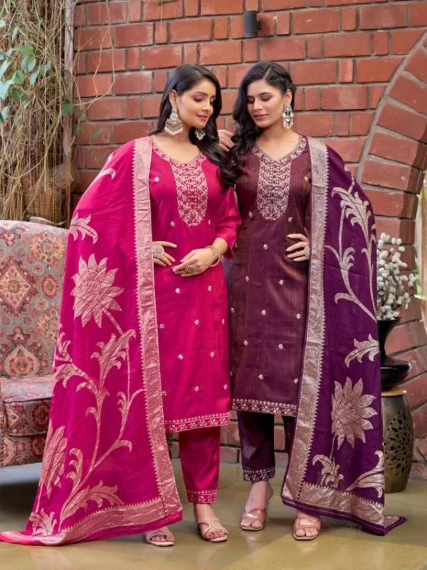 Naisha K 104 Vetican Kurti Bottom With Dupatta Catalog Wholesale Collection