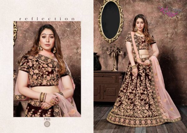 Zeel Neo Romantic Vol 1 Designer Lehenga Choli Catalog Wholesale Collection - Image 3