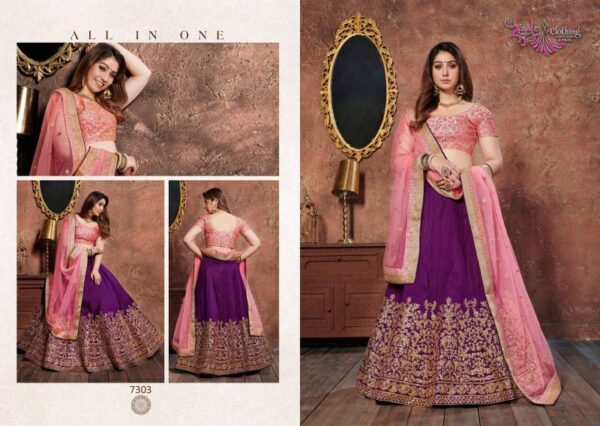 Zeel Neo Romantic Vol 1 Designer Lehenga Choli Catalog Wholesale Collection - Image 4