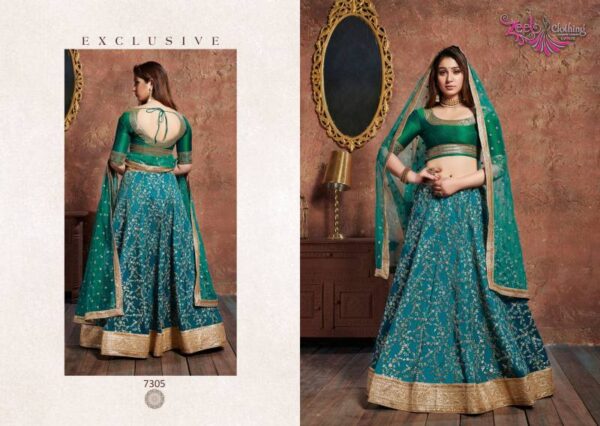 Zeel Neo Romantic Vol 1 Designer Lehenga Choli Catalog Wholesale Collection - Image 6