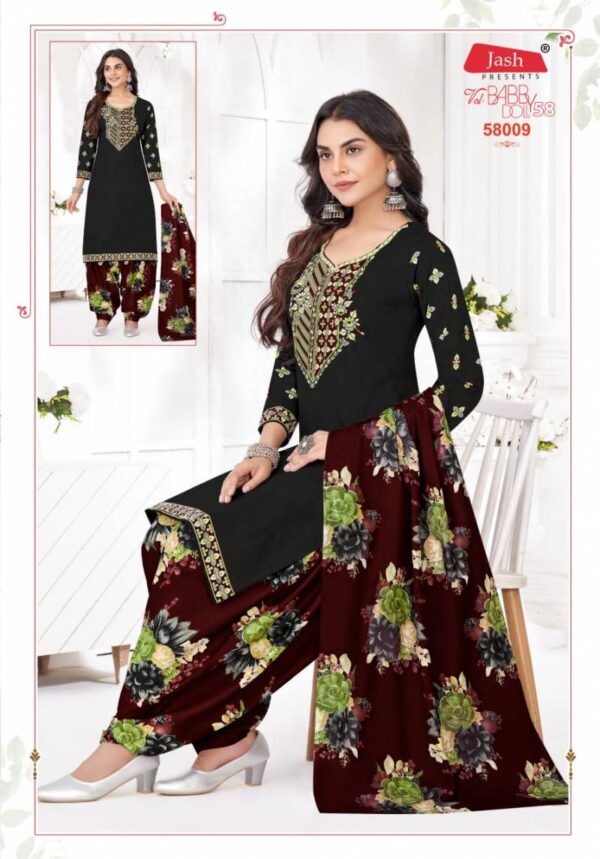 Jash Baby Doll Vol 58 Patiyala Cotton Dress Material Catalog Wholesale Collection Exporter - Image 14