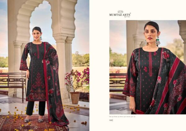 Mumtaz Falaknuma Jam Satin Digital Printed Dress Material Catalog Wholesale Collection Exporter - Image 6