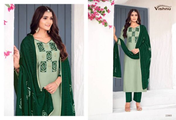 Vishnu Niyati Vichitra Silk Fancy Dress Material Catalog Wholesale Collection Exporter - Image 9