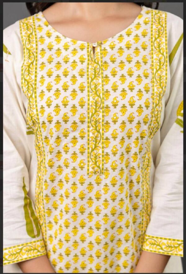 Naisha K 110 Cotton Printed Kurti Bottom With Dupatta Catalog Wholesale Collection Exporter - Image 6