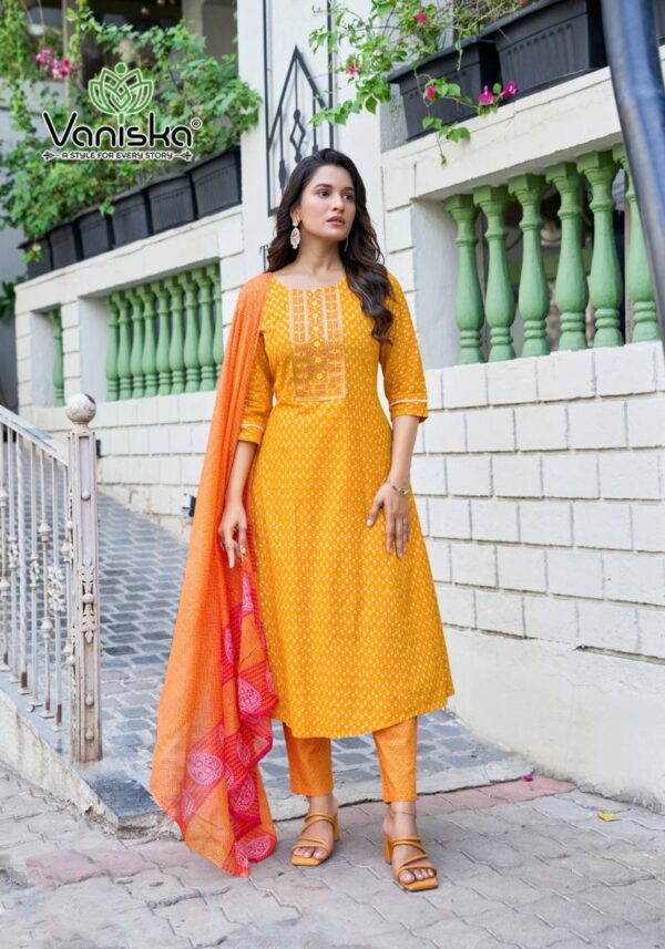 Vaniska Cotton Plus Vol 2 Cotton Printed Readymade Catalog Wholesale Collection Exporter - Image 3