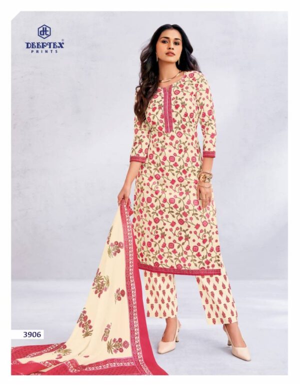 Deeptex Chief Guest Vol 39 Cotton Dress Material Catalog Wholesale Collection Exporter - Image 7