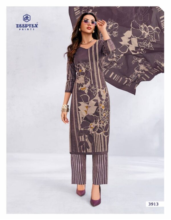 Deeptex Chief Guest Vol 39 Cotton Dress Material Catalog Wholesale Collection Exporter - Image 13