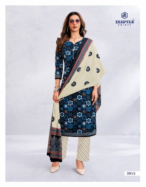 Deeptex Chief Guest Vol 39 Cotton Dress Material Catalog Wholesale Collection Exporter - Image 15