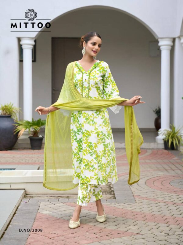 Mittoo Disney Vol 2 Rayon Printed Kurti Bottom With Dupatta Catalog Wholesale Collection Exporter - Image 3