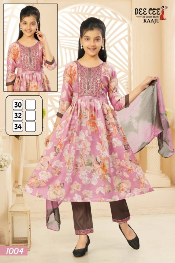 Deecee Kaaju Printed Modal Silk Stylish Kurti Sets Catalog Wholesale Collection Exporter - Image 3