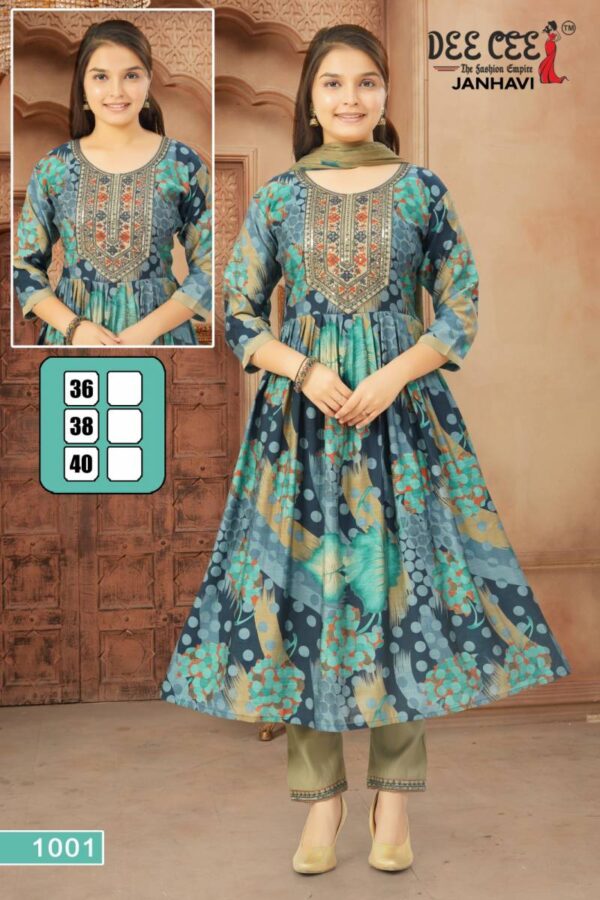 Deecee Janhavi Modal Silk Kurti Bottom With Dupatta Catalog Wholesale Collection Exporter - Image 2