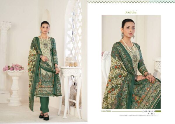 Radhika Azara Avnee 3 Lawn Cotton Printed Dress Material Catalog Wholesale Collection Exporter - Image 5