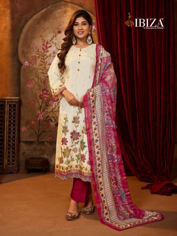 Ibiza Casual Dairy Digital Foil Printed Salwar Kameez Catalog Wholesale Collection Exporter - Image 4