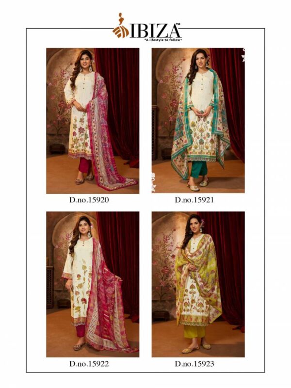 Ibiza Casual Dairy Digital Foil Printed Salwar Kameez Catalog Wholesale Collection Exporter - Image 6