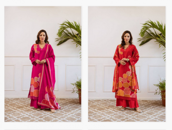 Naisha K 113 Modal Printed Kurti Bottom With Dupatta Catalog Wholesale Collection Exporter - Image 7
