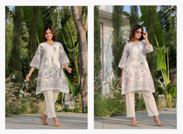 Naisha K 114 Cotton Printed Stylish Co ord Sets Catalog Wholesale Collection Exporter - Image 6
