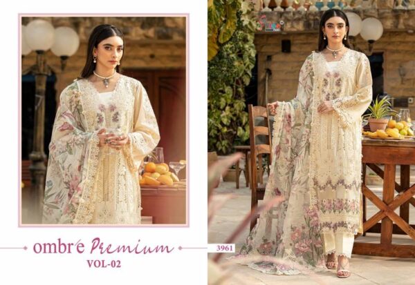 Shree Ombre Premium Vol 2 Cotton Pakistani Salwar Suit Catalog Wholesale Collection Exporter - Image 4