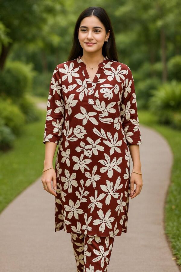 Swara Jaipuri Prints 1 Cotton Co Ord Set Catalog Wholesale Collection Exporter - Image 2