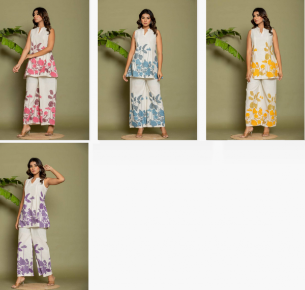 Nityaa F 05 Cotton Flex Printed Co Ord Set Catalog Wholesale Collection Exporter - Image 13